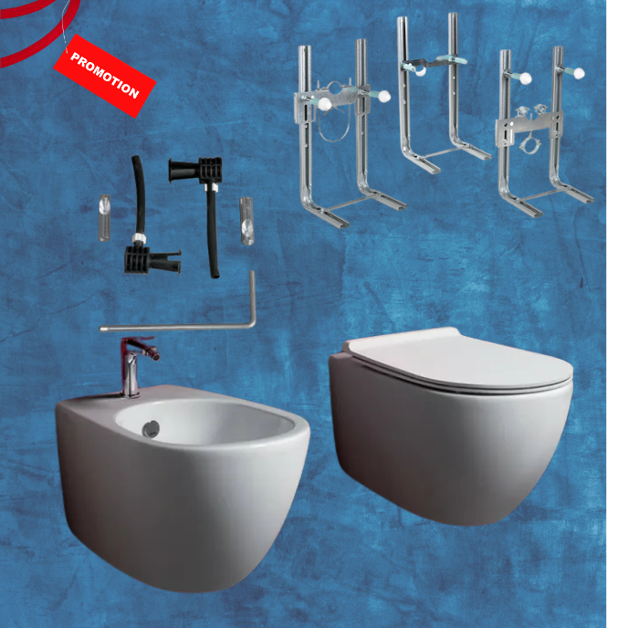 wc bidet sospesi Simas serie Vignoni