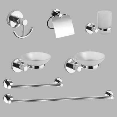 KIT ACCESSORI BAGNO 7 PEZZI SERIE CAROL 24160 Cardinale